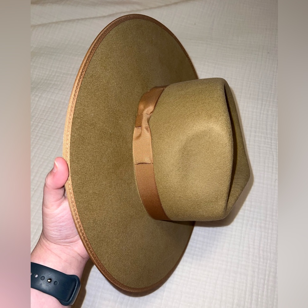 SOLD - Lack of Color Teak Rancher Wool Felt Fedora Hat - Picture 12 of 16